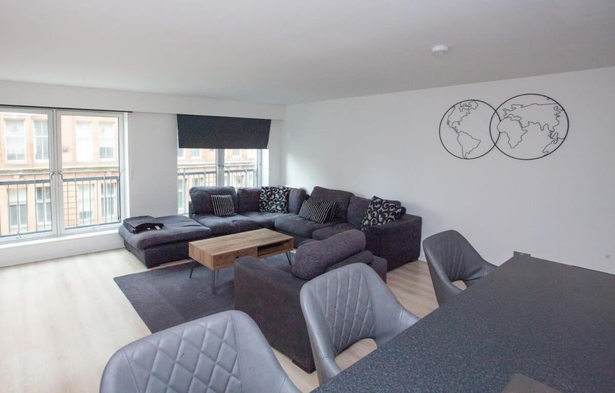 City Centre Apartment W Parking & Hyperoptic Wifi Glasgow Exterior photo